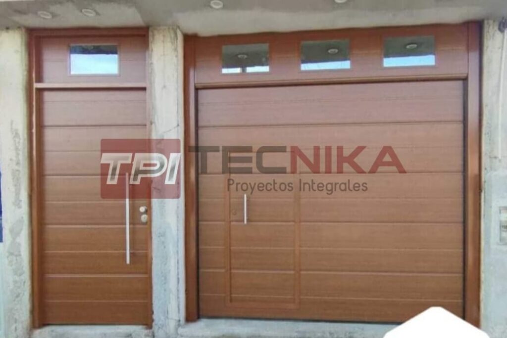 Postigo Gate PUERTA SECCIONAL POSTIGO – Tecnika: Proyectos Integrales